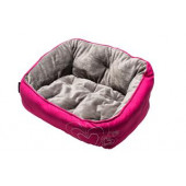Rogz Дизайнерско легло в розов цвят и декорация на цветя Luna Podz Pink heart – 25x38x52 см